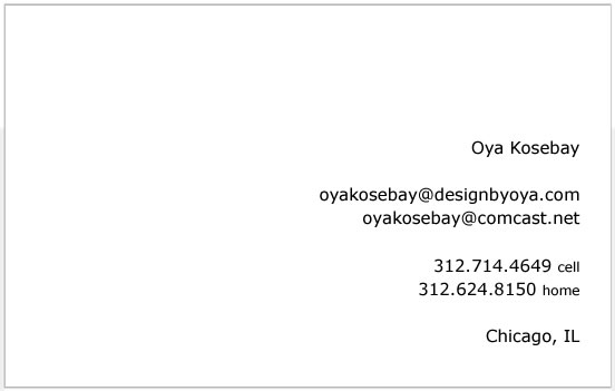 Contact Info