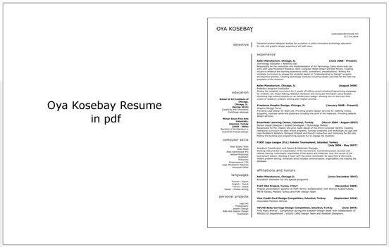 Resume